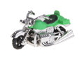 Мотоцикл инерционный "Харлей" (зеленый)