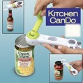 Универсальная открывалка - консервный нож 6 в 1 Kitchen CanDo (Can Opener)