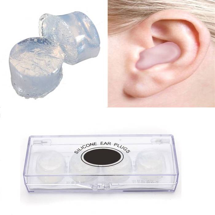 4 шт. мягкие силиконовые плавательные затычки для ушей