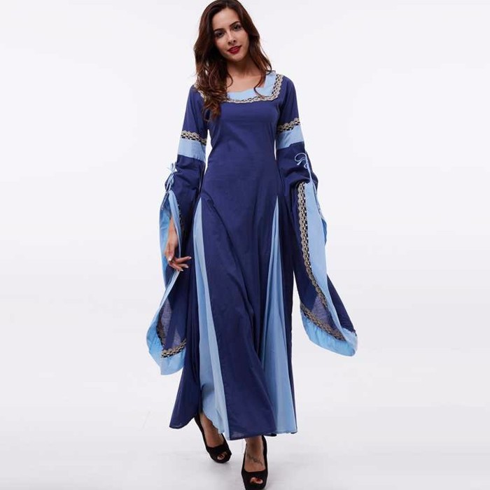 средневековое платье в готическом стиле