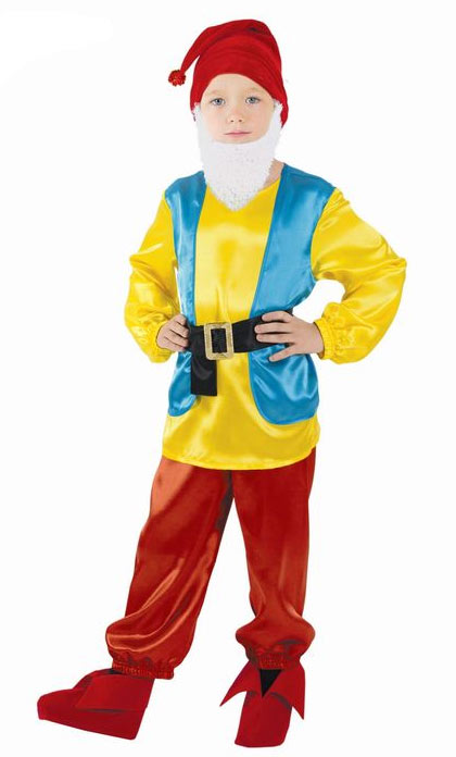Детский карнавальный костюм "Гном", р. 64, рост 122-128 см